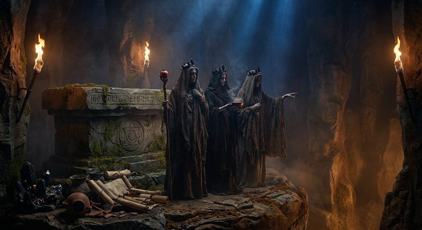 Dark Earthy Death Goddesses and How To Pronounce “chthonic”