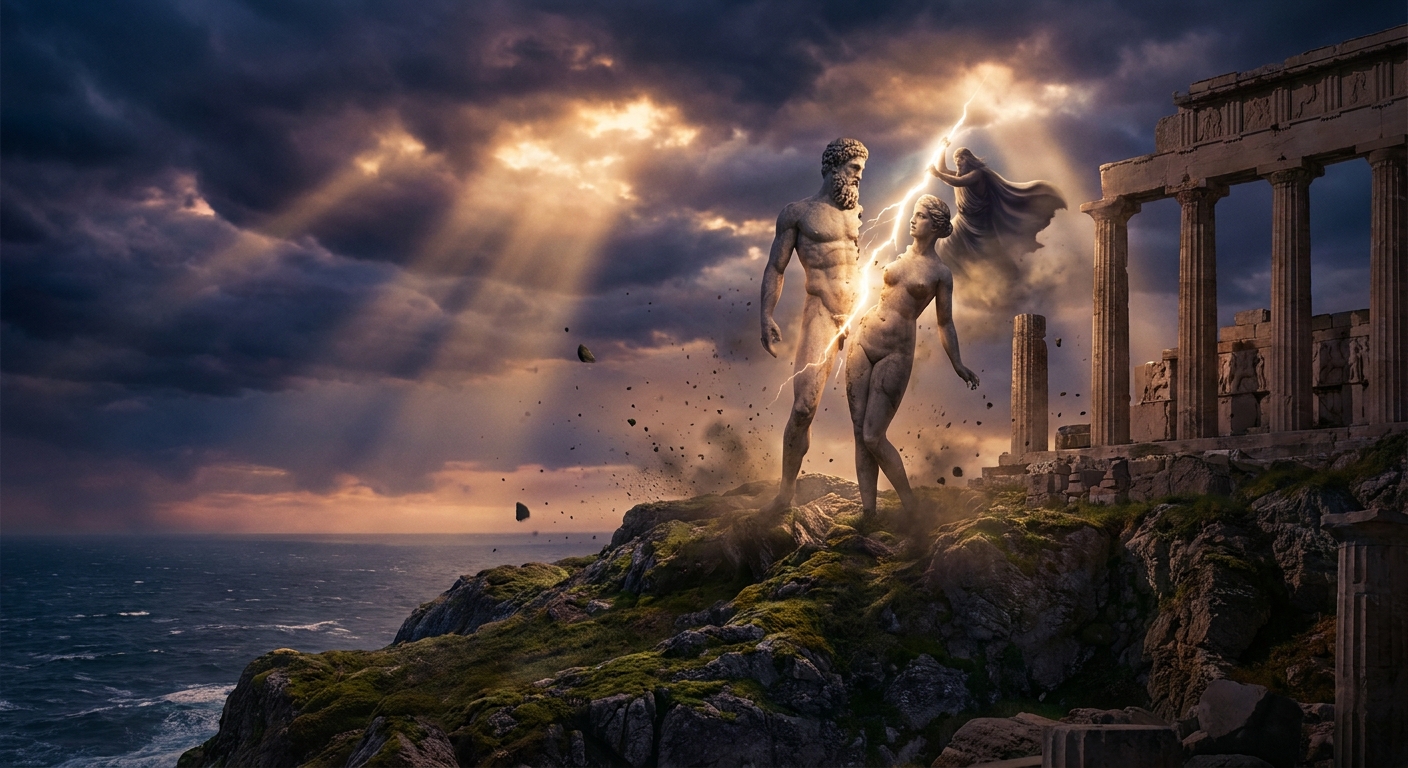 Plato’s Aristophanian creation story