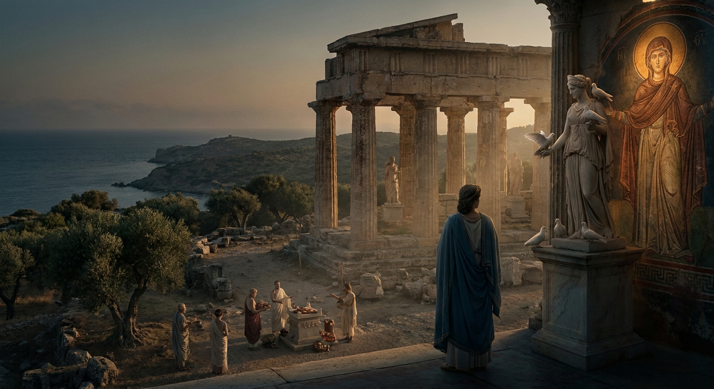 Aphrodite = the Virgin Mary?