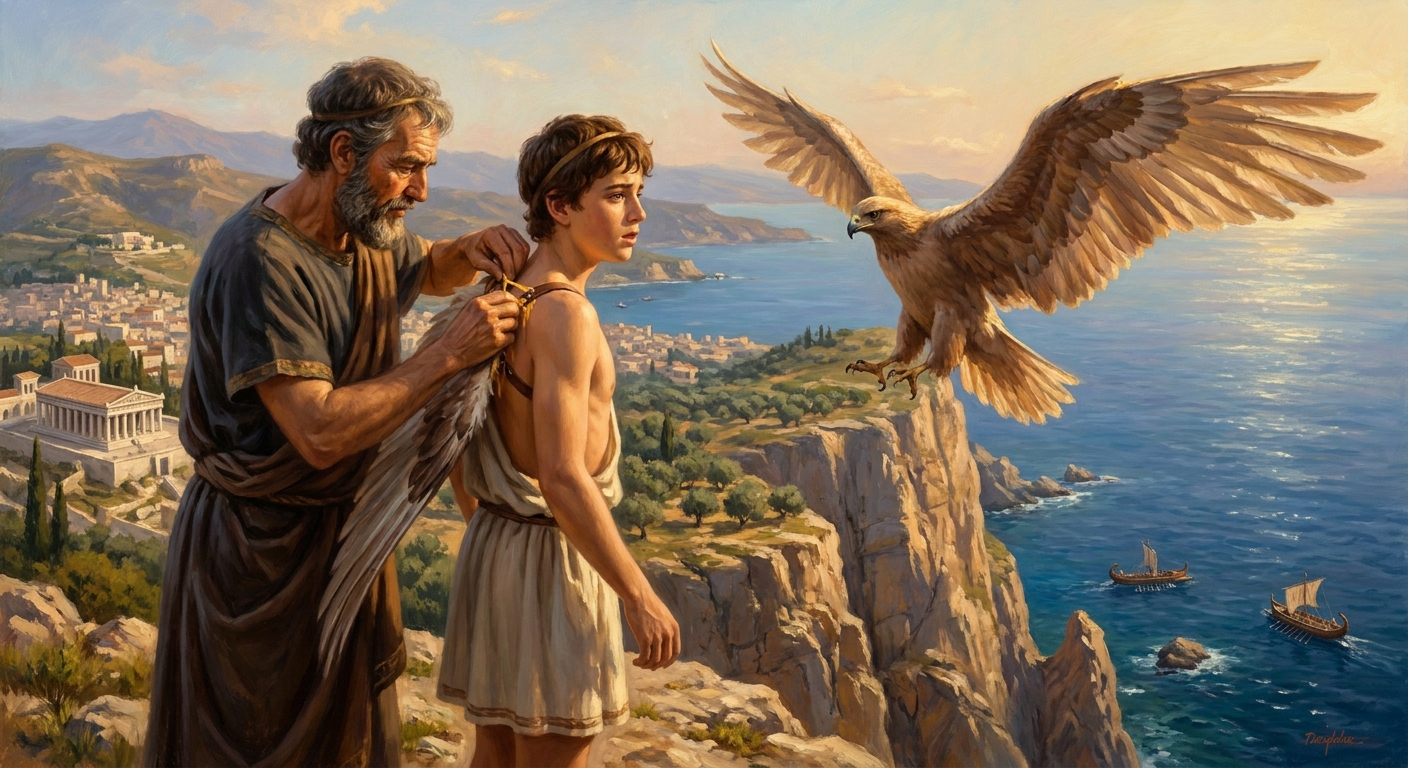 Daedalus and Icarus