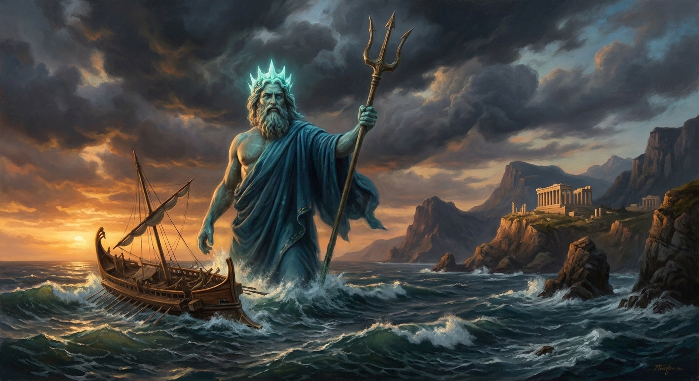 Poseidon Myths: Sea Storms, Horses, and Earthquakes