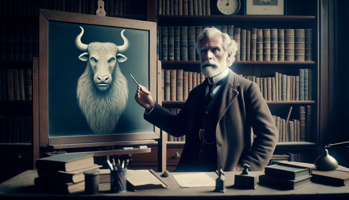 Carl Jung explaining the concept of the shadow self using a Minotaur as an example