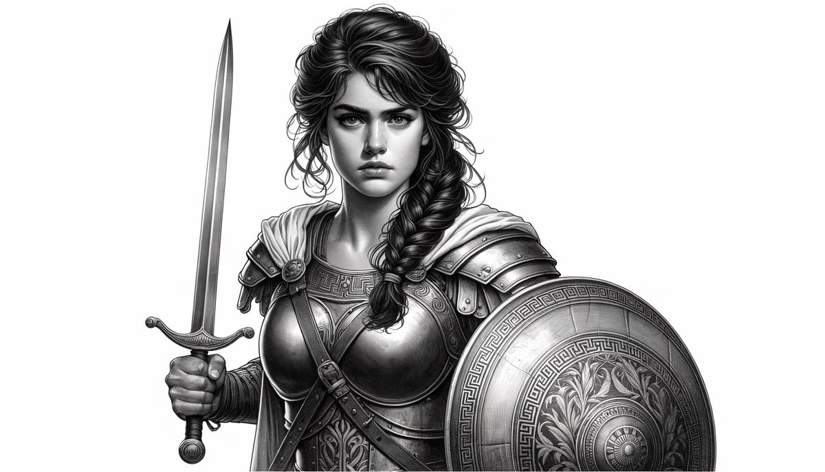 Melanippe Amazon Mythology