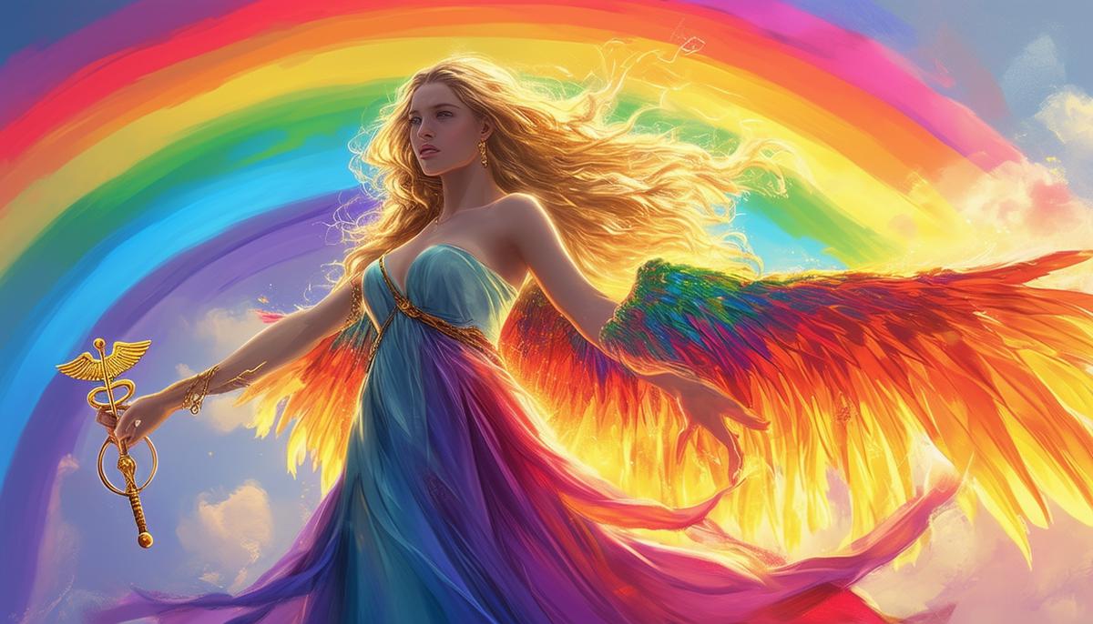 Iris Greek Rainbow Goddess