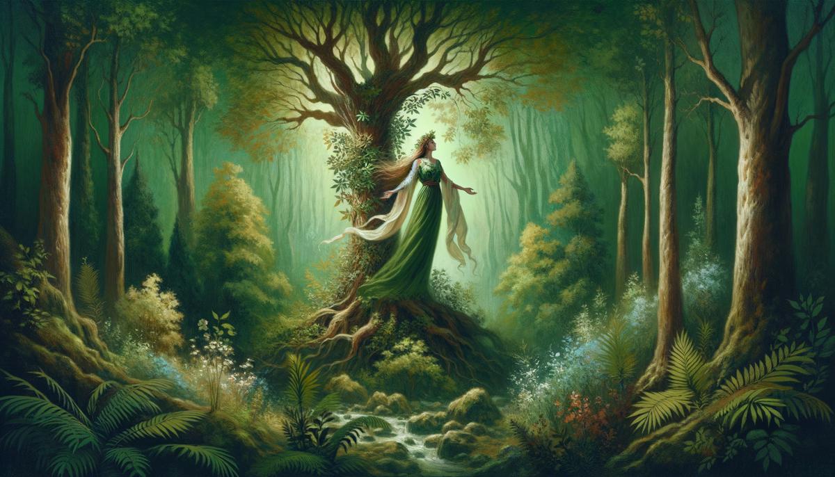 Hamadryads in Greek Mythology