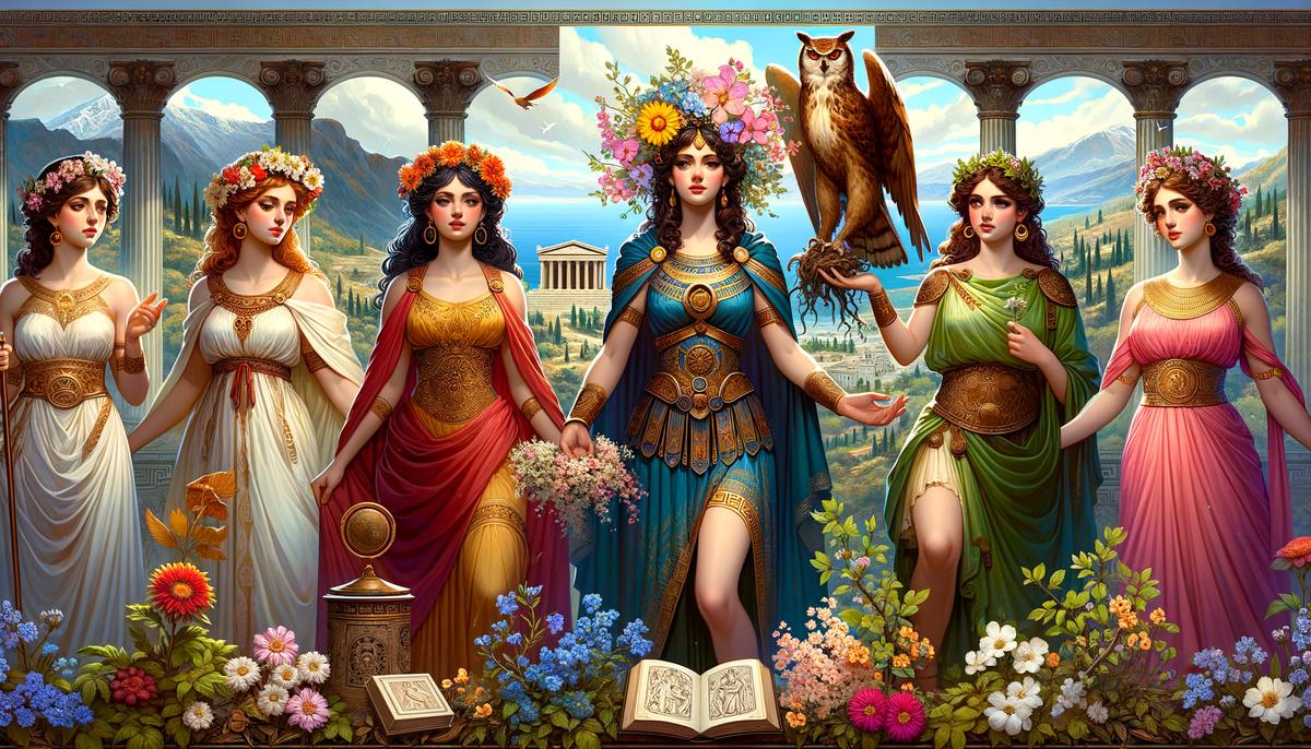 Greek Goddess Names P