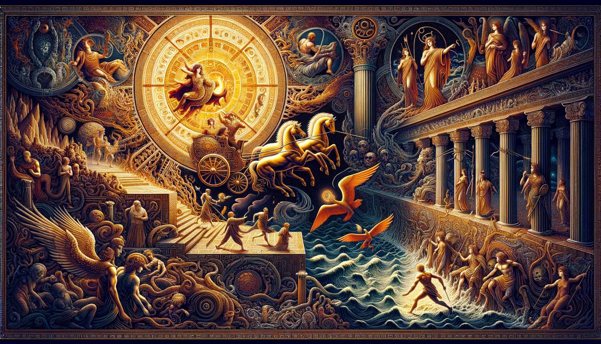 Darkness and Light in Greek Myths