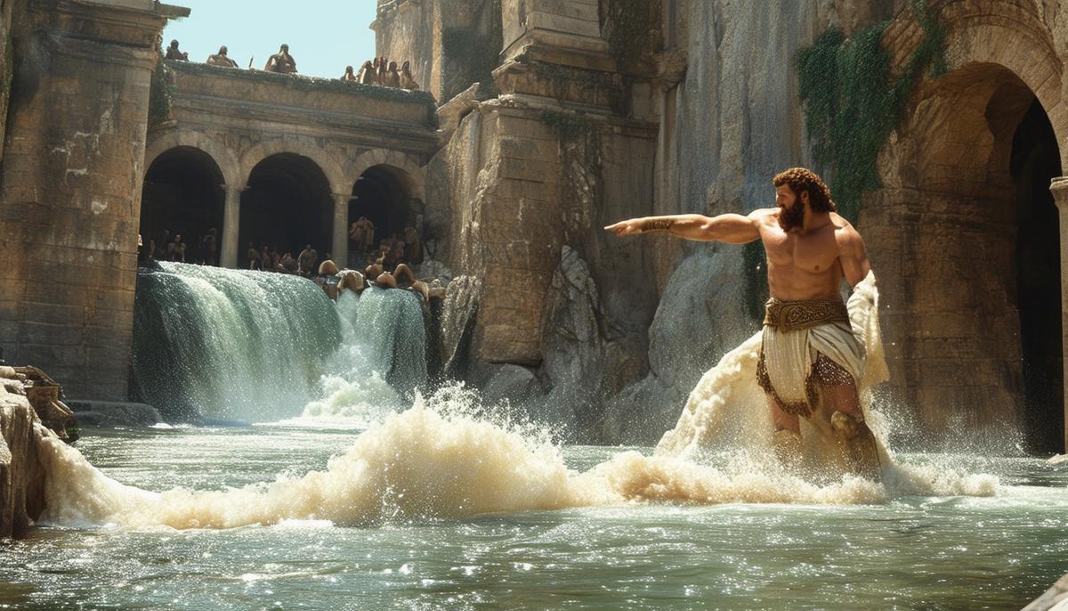Hercules Cleans Augean Stables