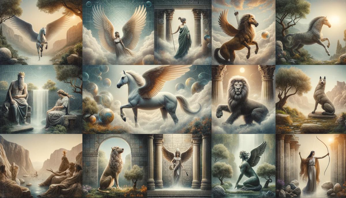 Greek Heroes’ Mythical Allies