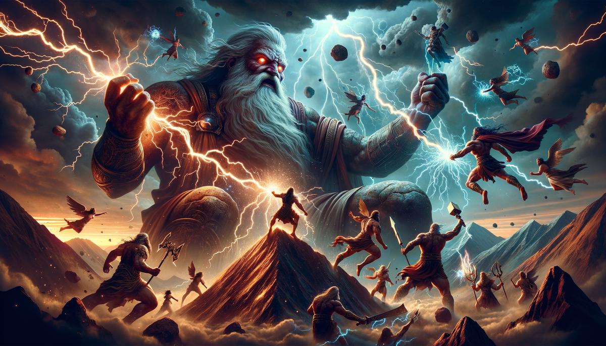 Epic Titanomachy Battles