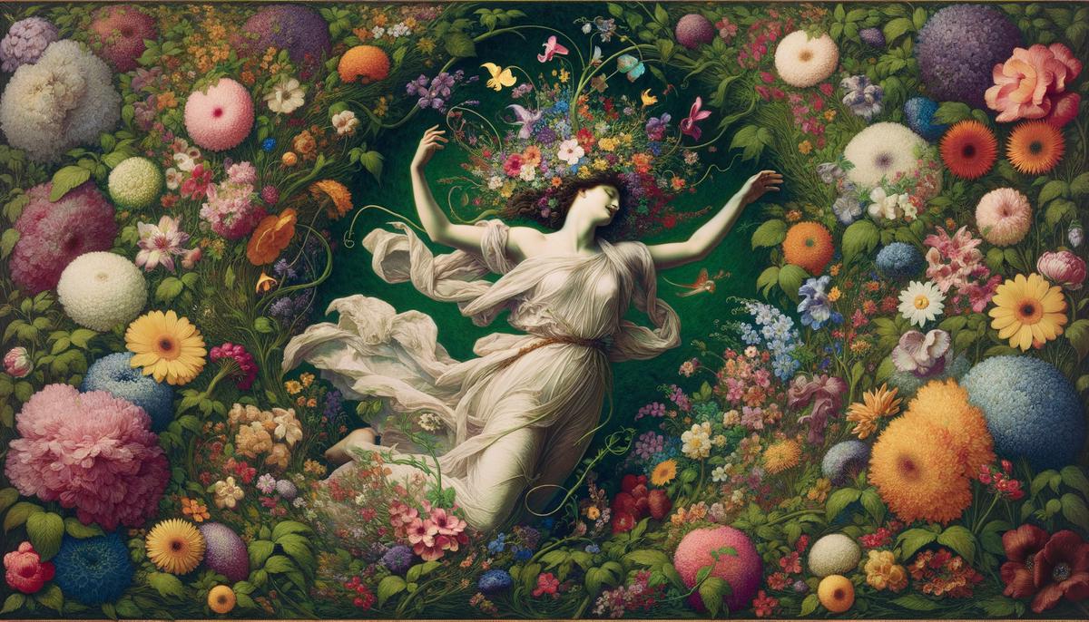 Antheia: Goddess of Blossoms & Nature