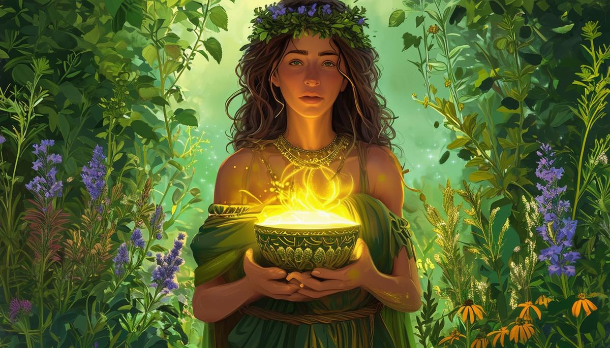 Greek Goddess Panacea