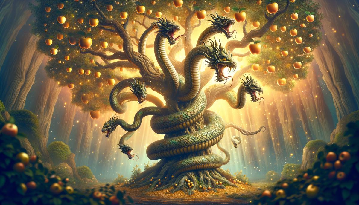 Ladon Greek Mythology