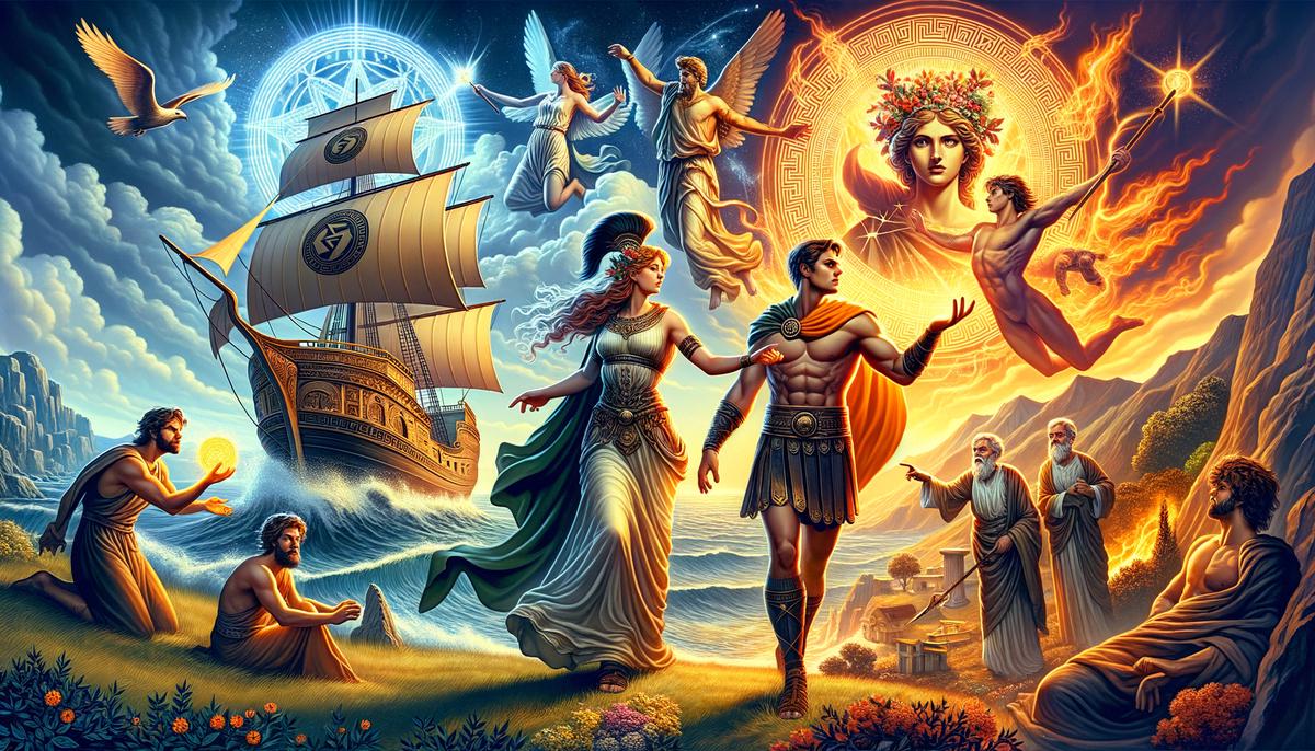 Divine Interventions in Myths