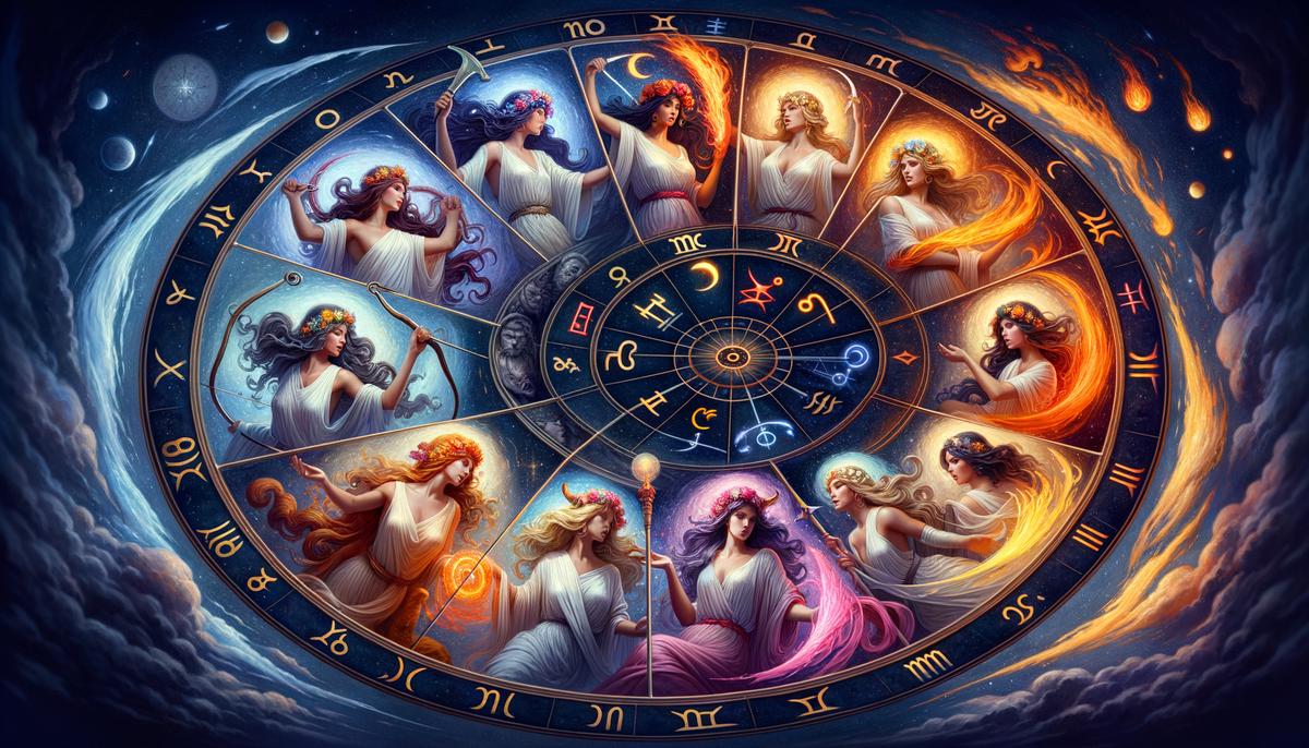 Greek Goddesses in Astrology