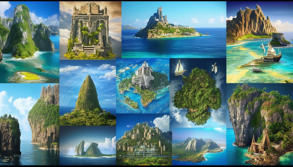 Mythical Islands And Lands
