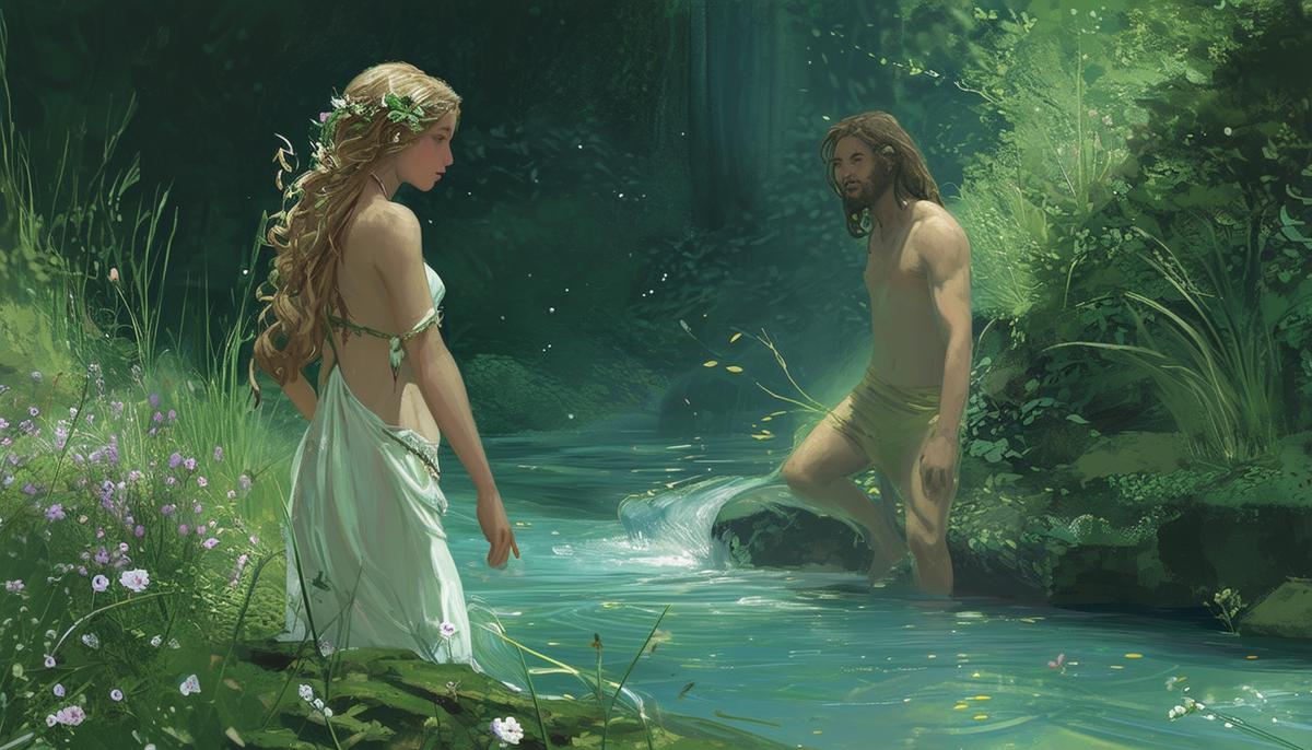 Nymph Arethusa Greek Myth