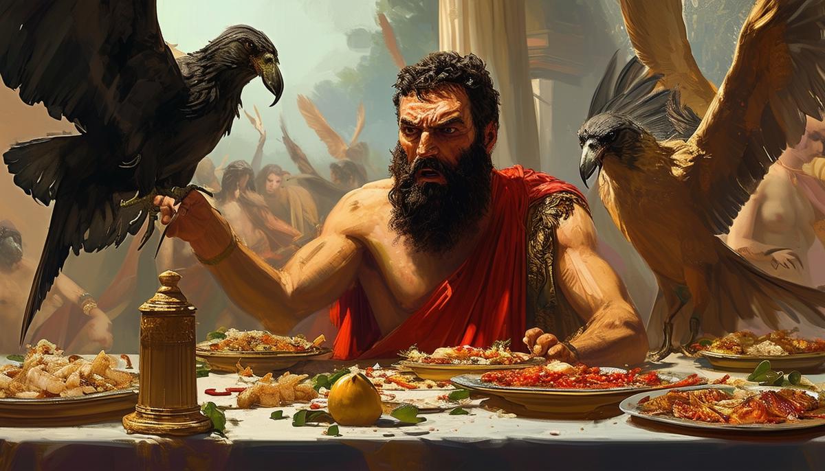 Phineus, Harpies, and Redemption