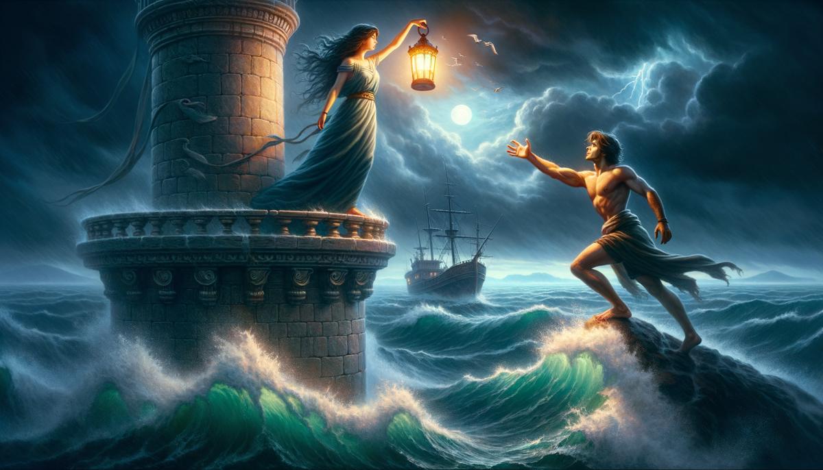 Hero and Leander’s Tragic Love