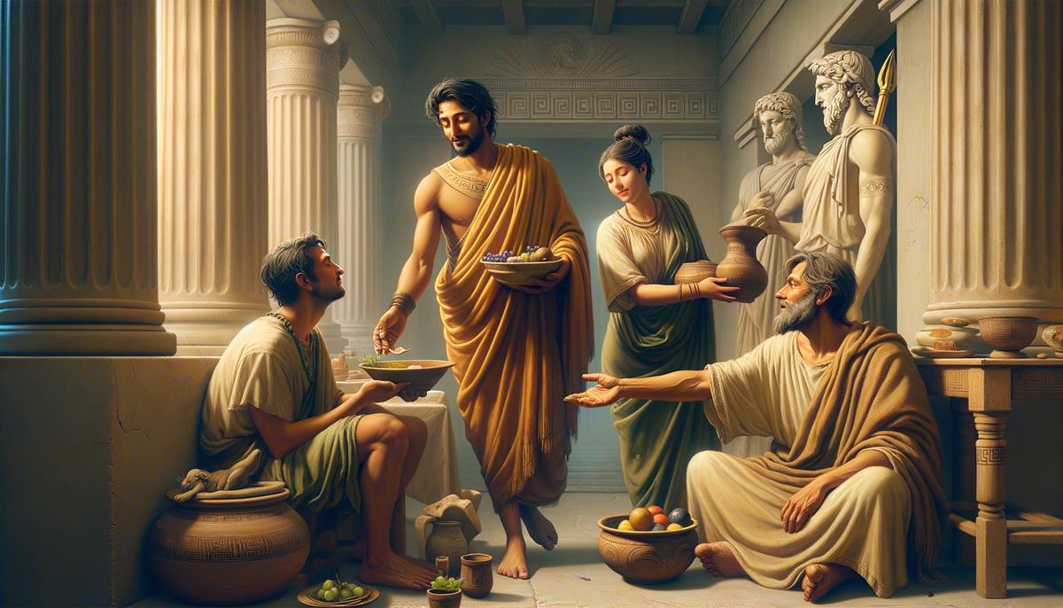 Hospitality in Greek Mythology