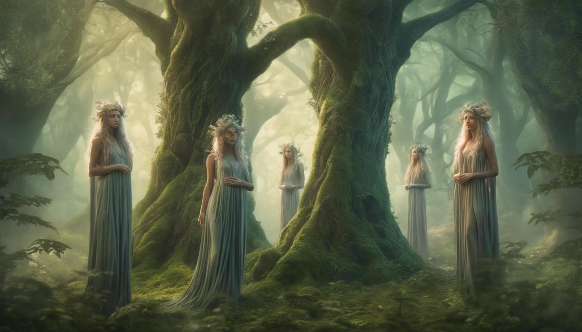 Myth of the Dryads
