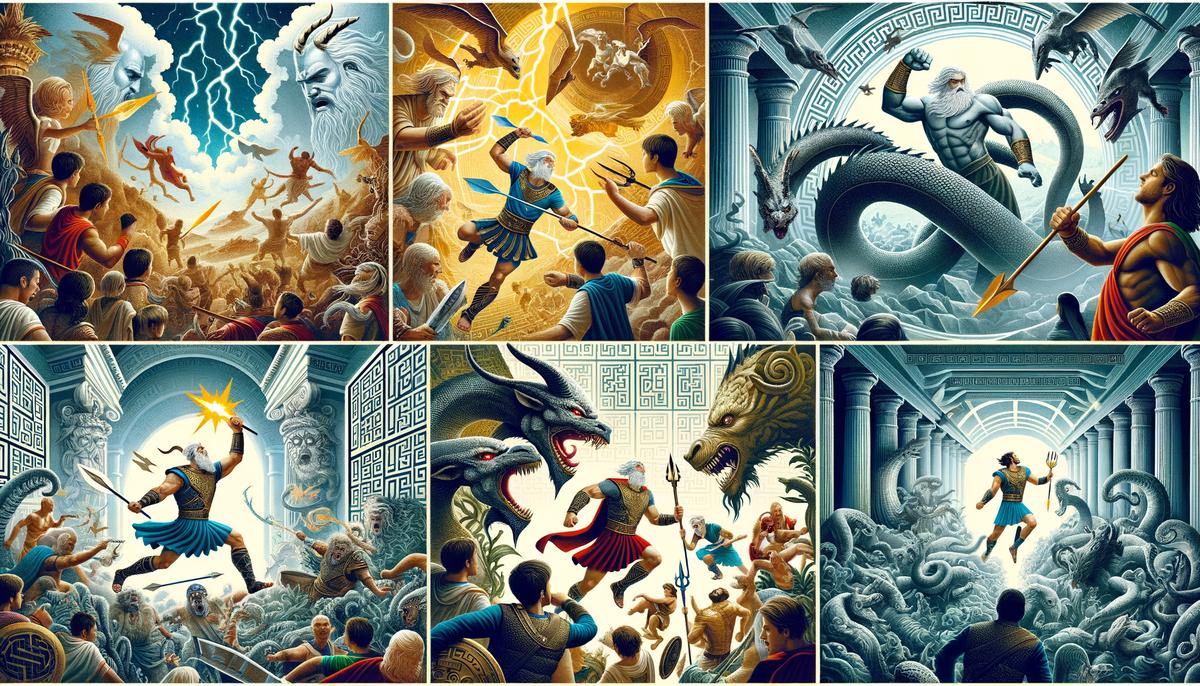 Top 10 Epic Battles in Greek Mythology