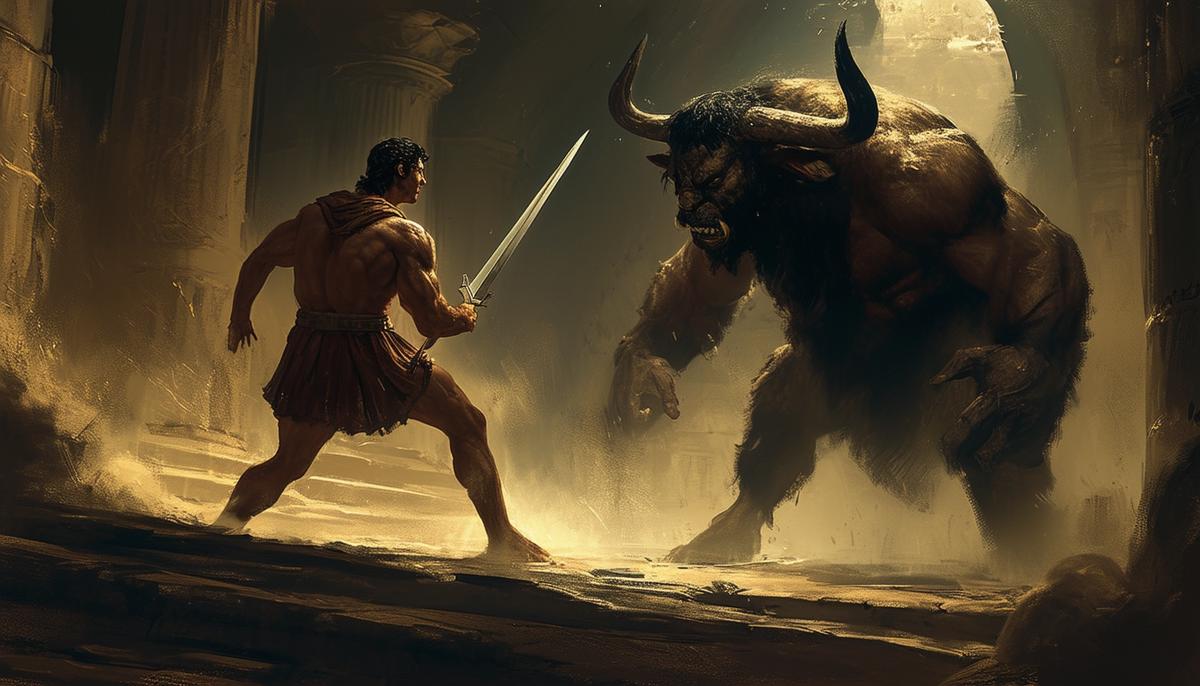 Theseus and the Minotaur