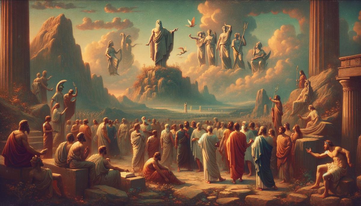 Greek Mortals’ Fate and Fortune