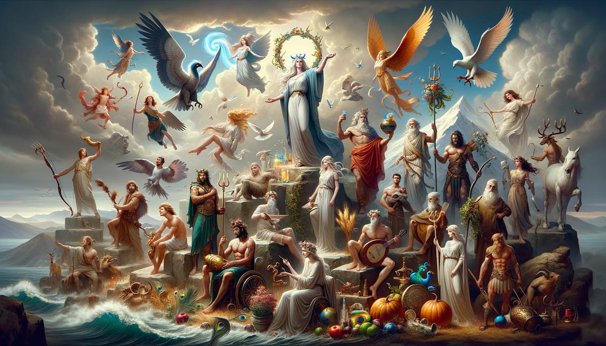 The Twelve Olympian Gods