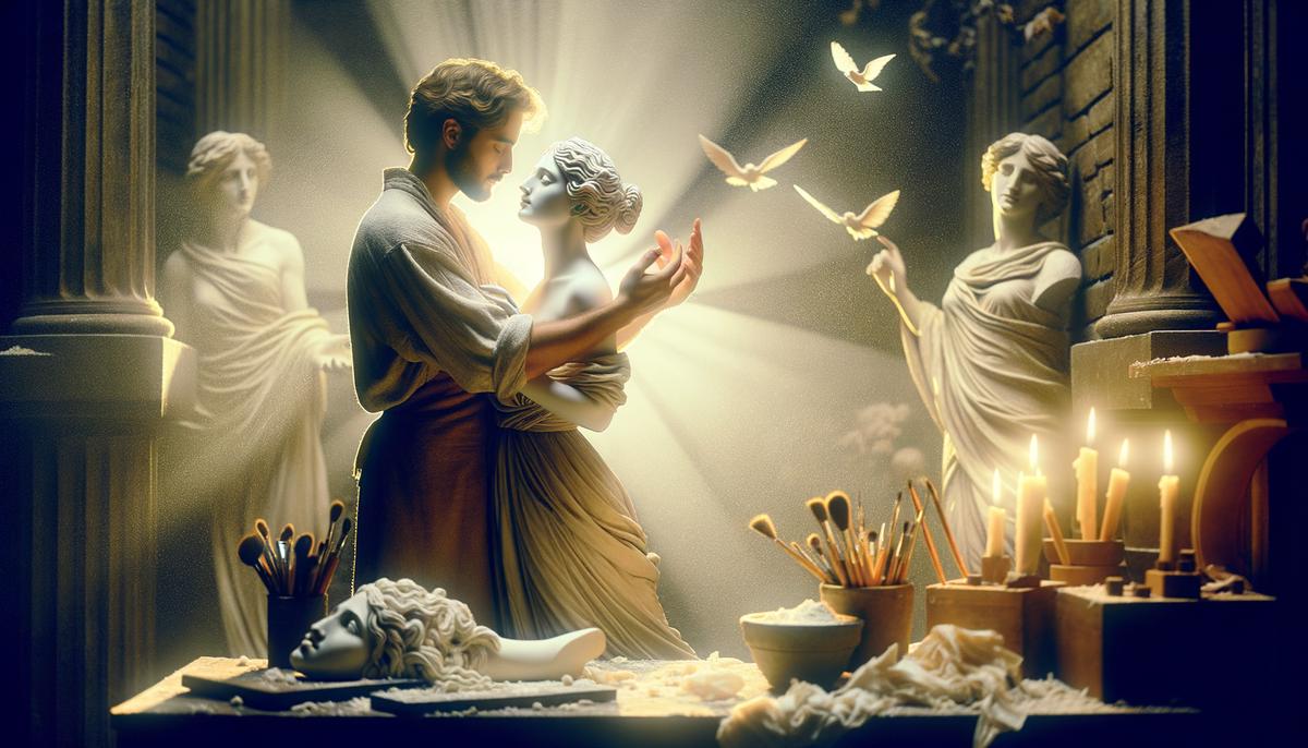 Pygmalion’s Love for His Creation