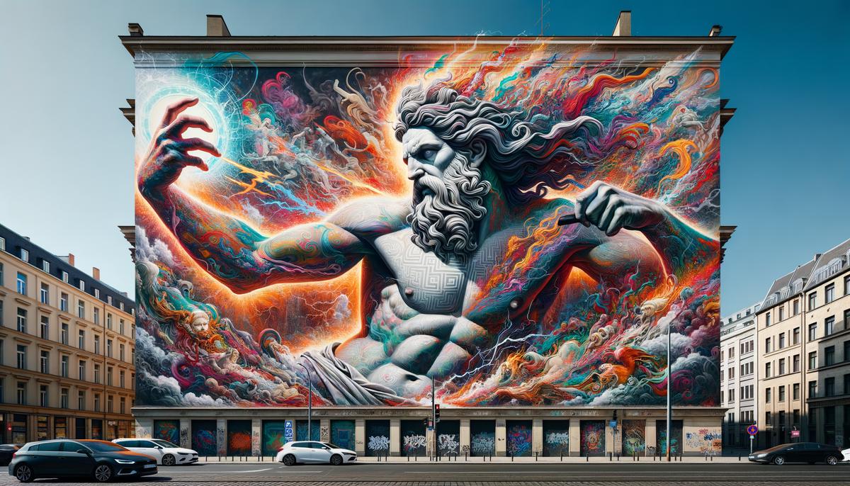 Greek Myths in Street Art