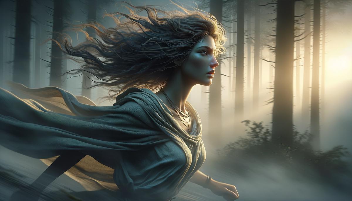 Myth of Aura: Greek Breeze Deity