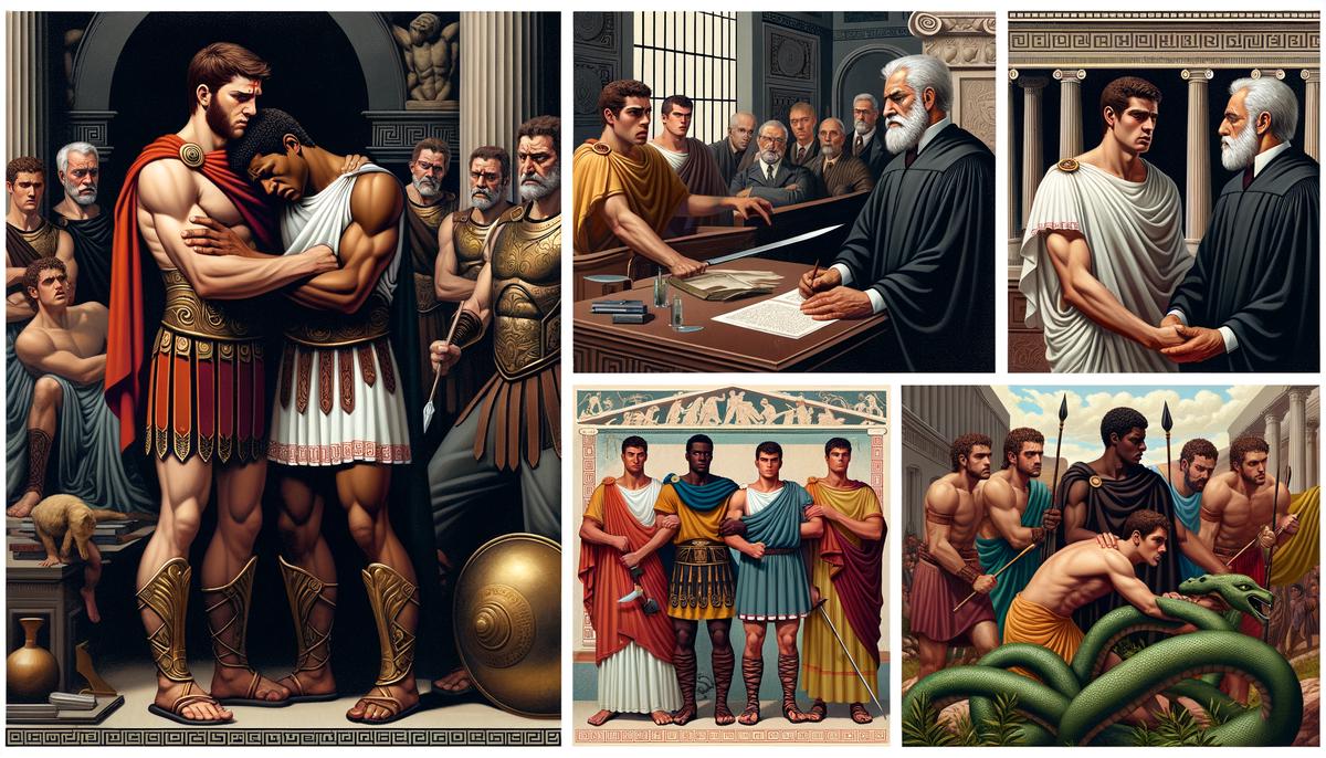 Friendship in Greek Myths