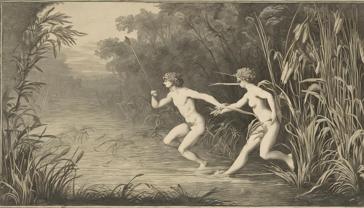 Greek Nymph Syrinx Myth