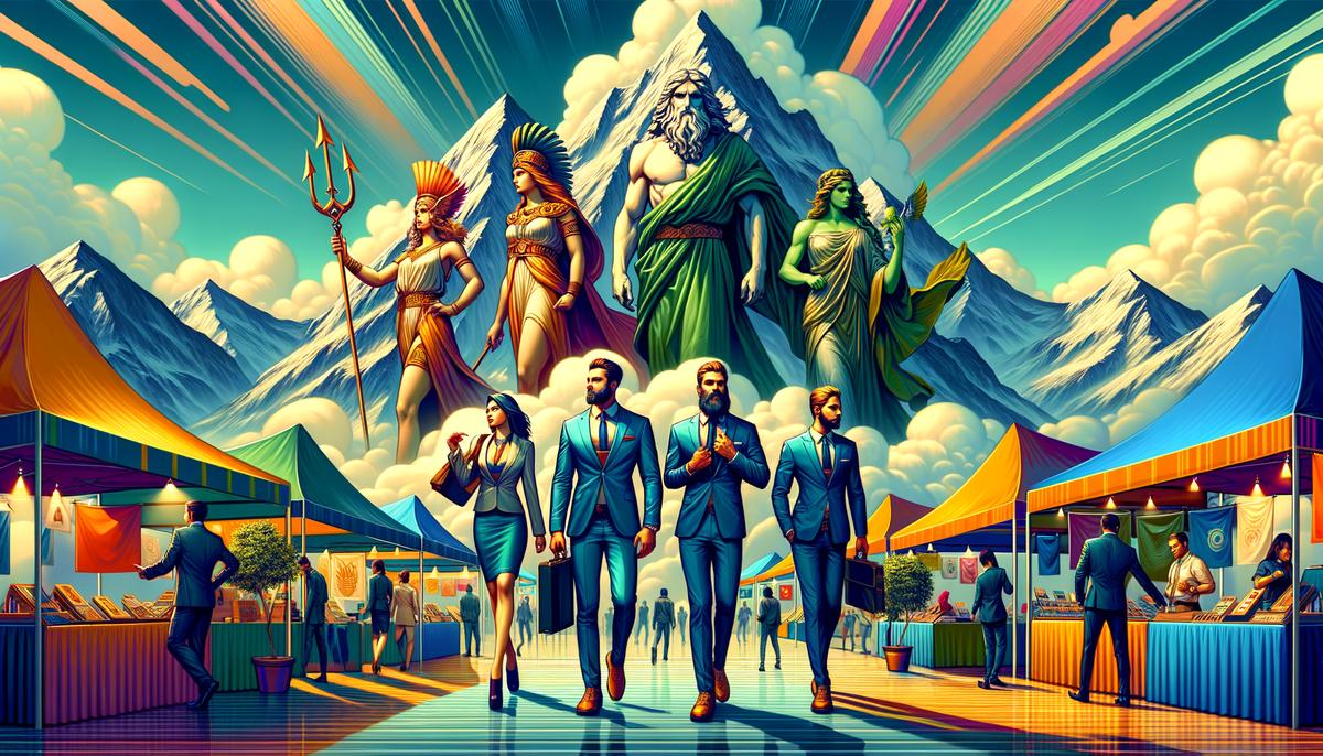 Greek Gods Modern Jobs Match