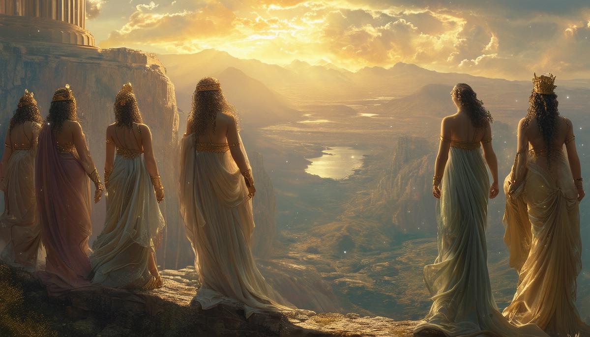 Titanides in Greek Mythology