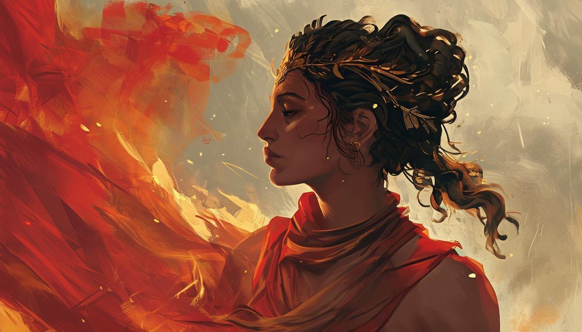 Aesa Greek Goddess
