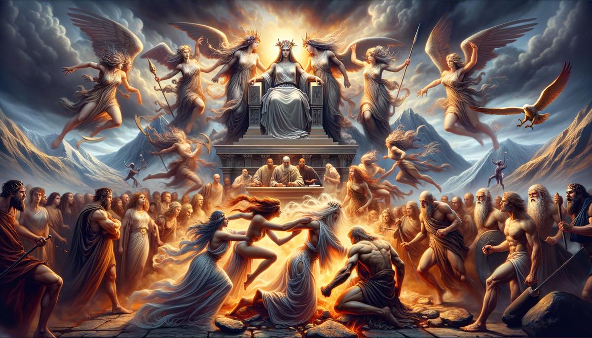 Justice and Revenge in Greek Myths