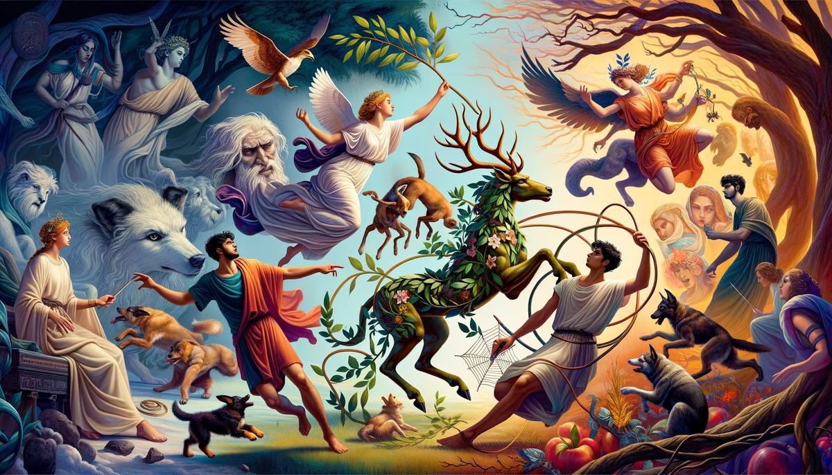 Greek Myths of Metamorphosis