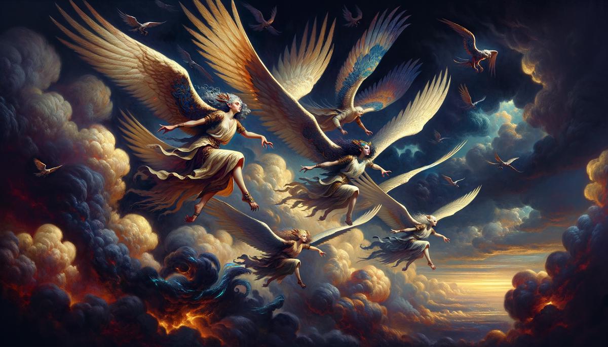 Harpies in Greek Mythology