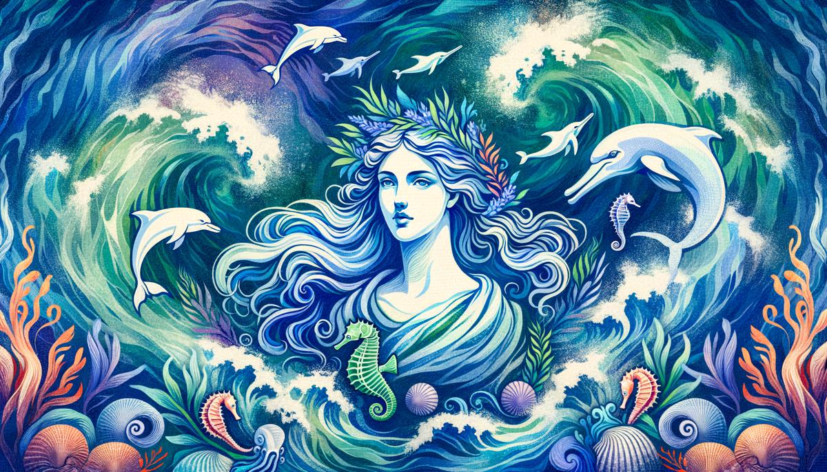 Amphitrite Greek Sea Goddess