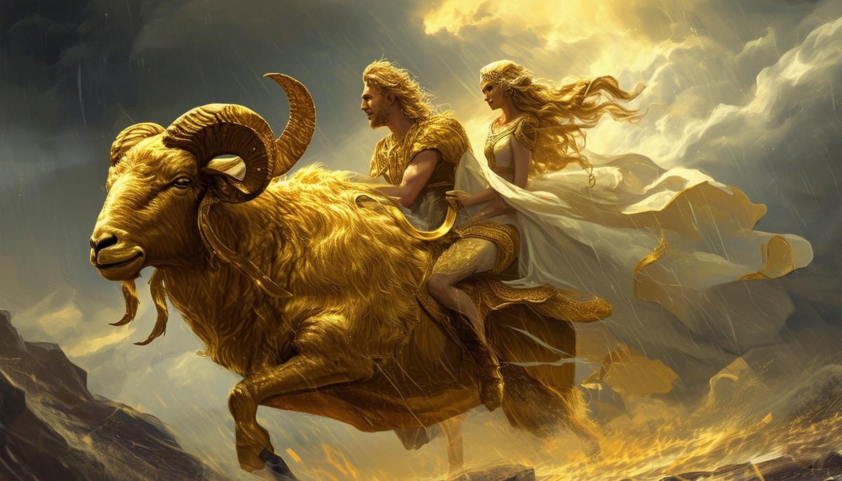 Phrixus and Helle: Greek Mythology