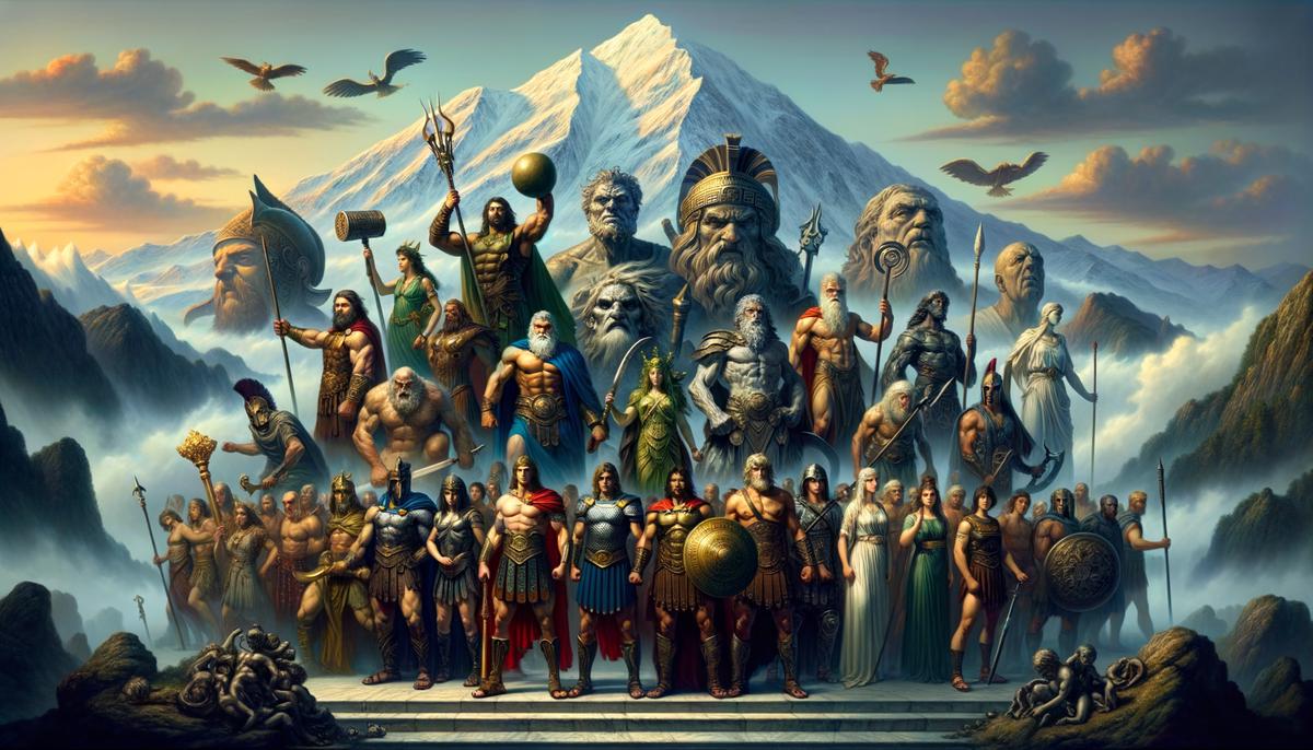 Greek Heroes and Their Divine Parentage