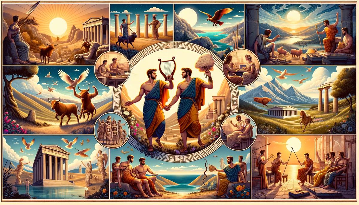 Apollo & Hermes: Mythic Friendship