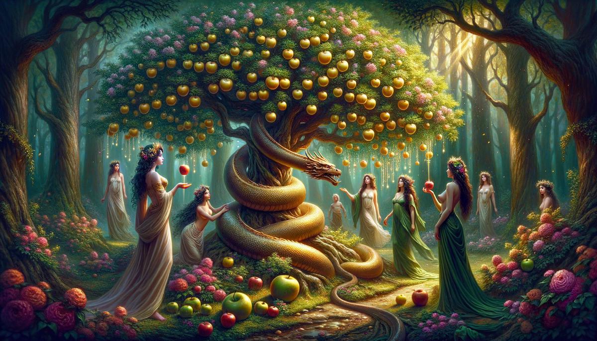 Hesperides in Greek Myth