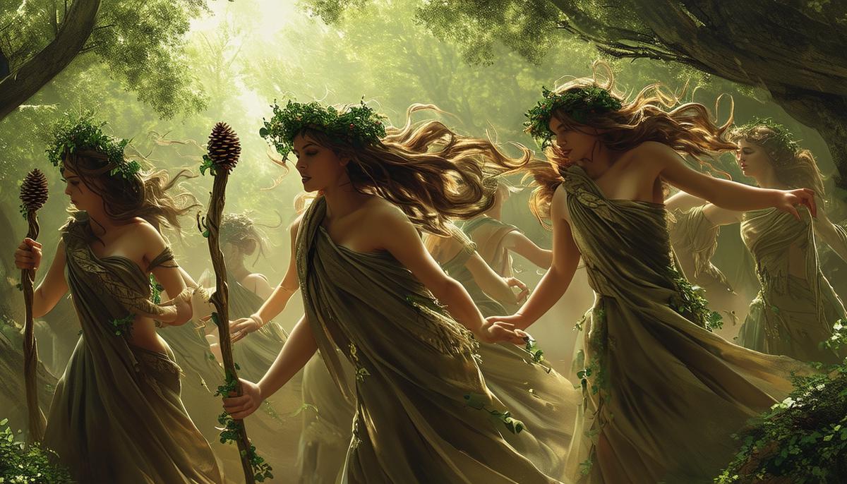 Dionysus and the Maenads