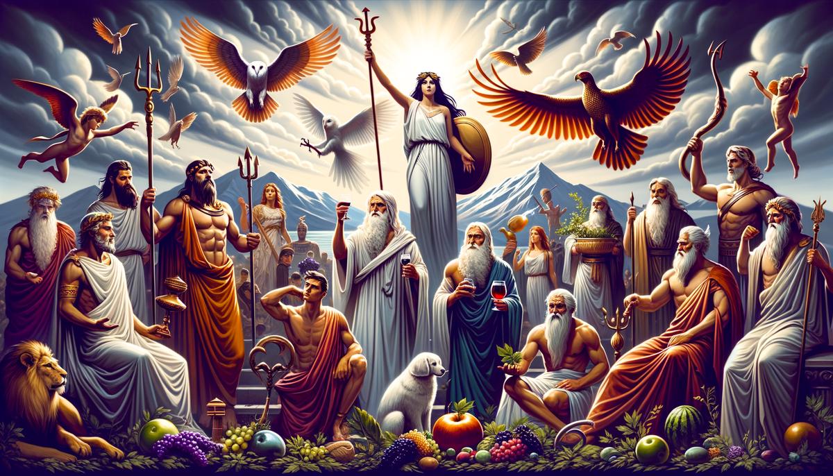 Myths of Divine Contests